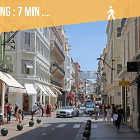 Apartment Le Bosquet - Quiet - Hypercentre - Ac - Garden Cannes